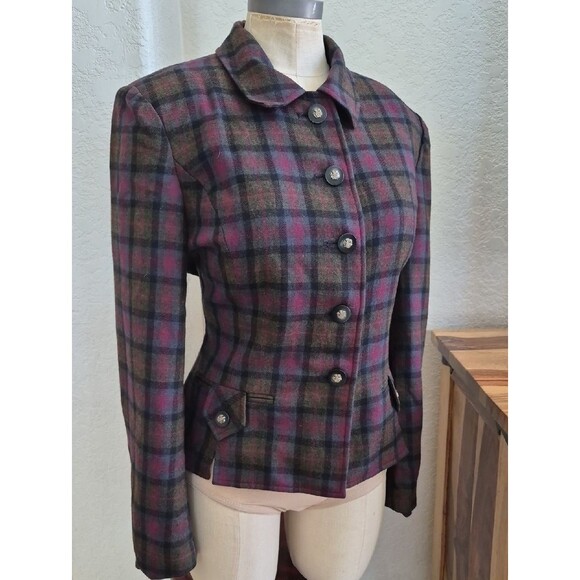 Herbert Grossman Jackets & Blazers - Herbert Grossman Design by Cynthia Sobal, Vintage Wool Blazer Sz 12/Large